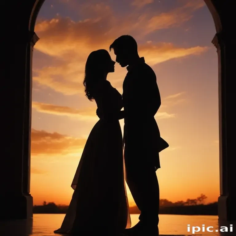 couple silhouette
