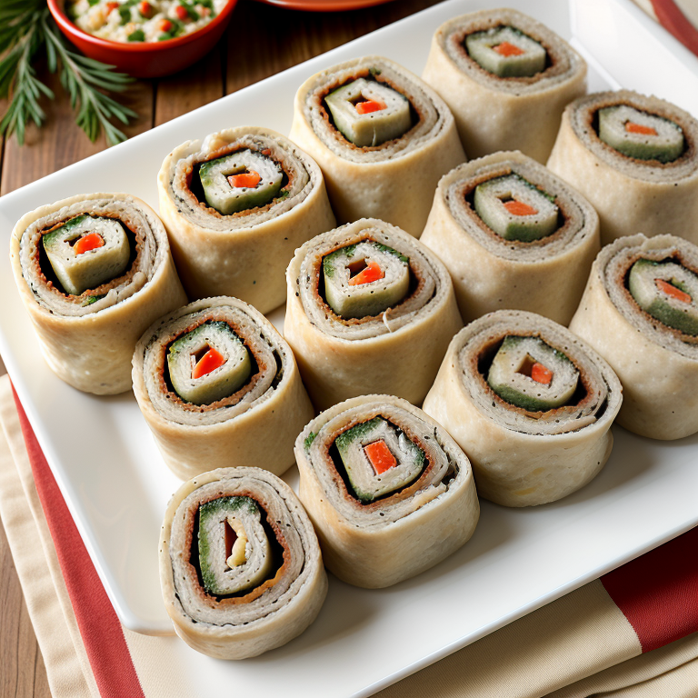 turkey stuffing roll ups recipe