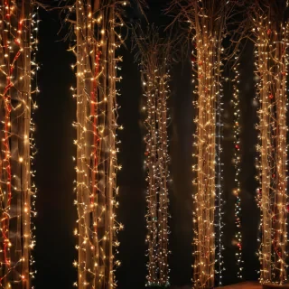 christmas lights iphone wallpaper