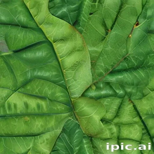 leaf background green