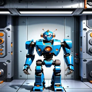 background for robot