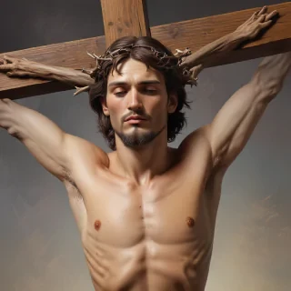 image christ on the cross