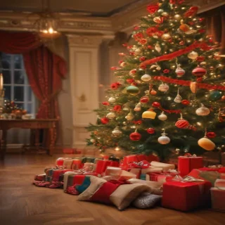 christmas party background