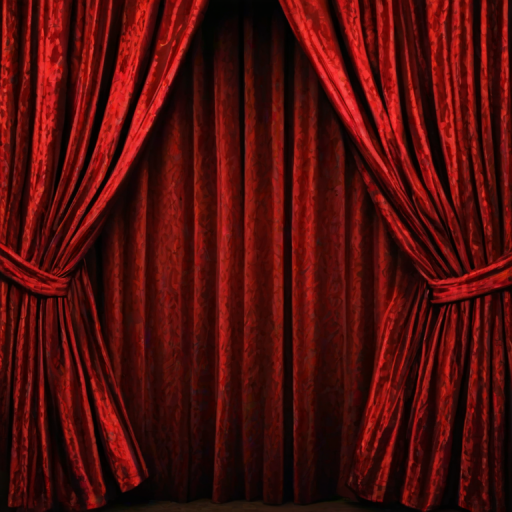 red curtain png