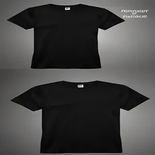 high resolution black t shirt template