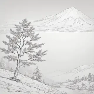 aesthetic line art