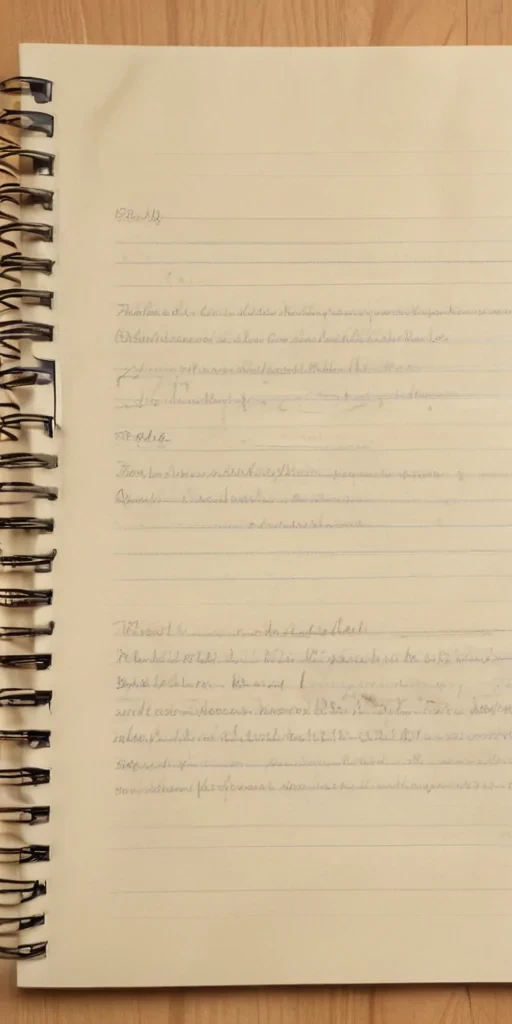 notebook page background
