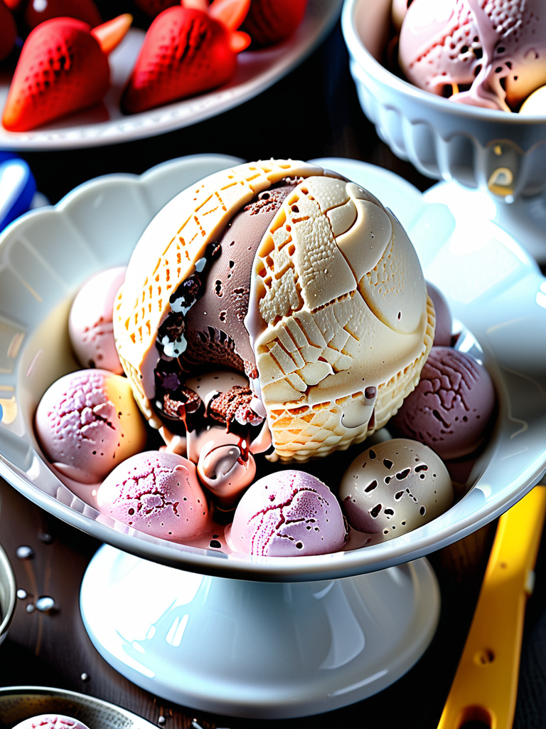 ice cream ball ice cream recipe