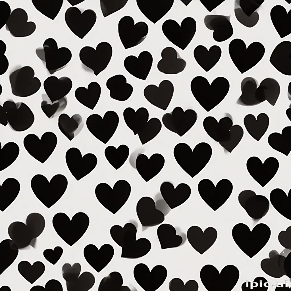 black hearts wallpaper