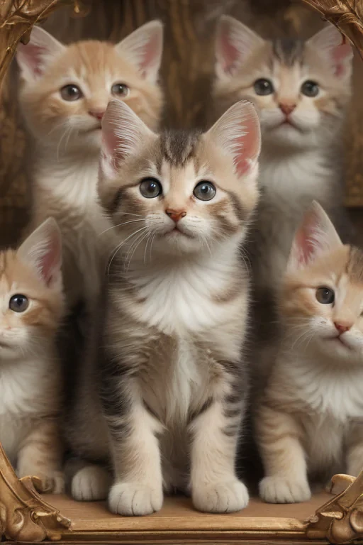 kittens transparent background