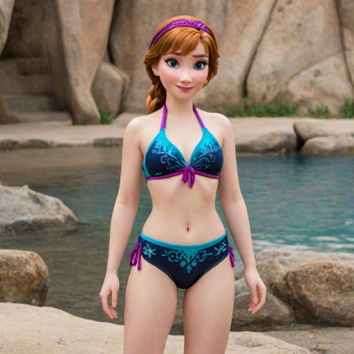 frozen anna bikini