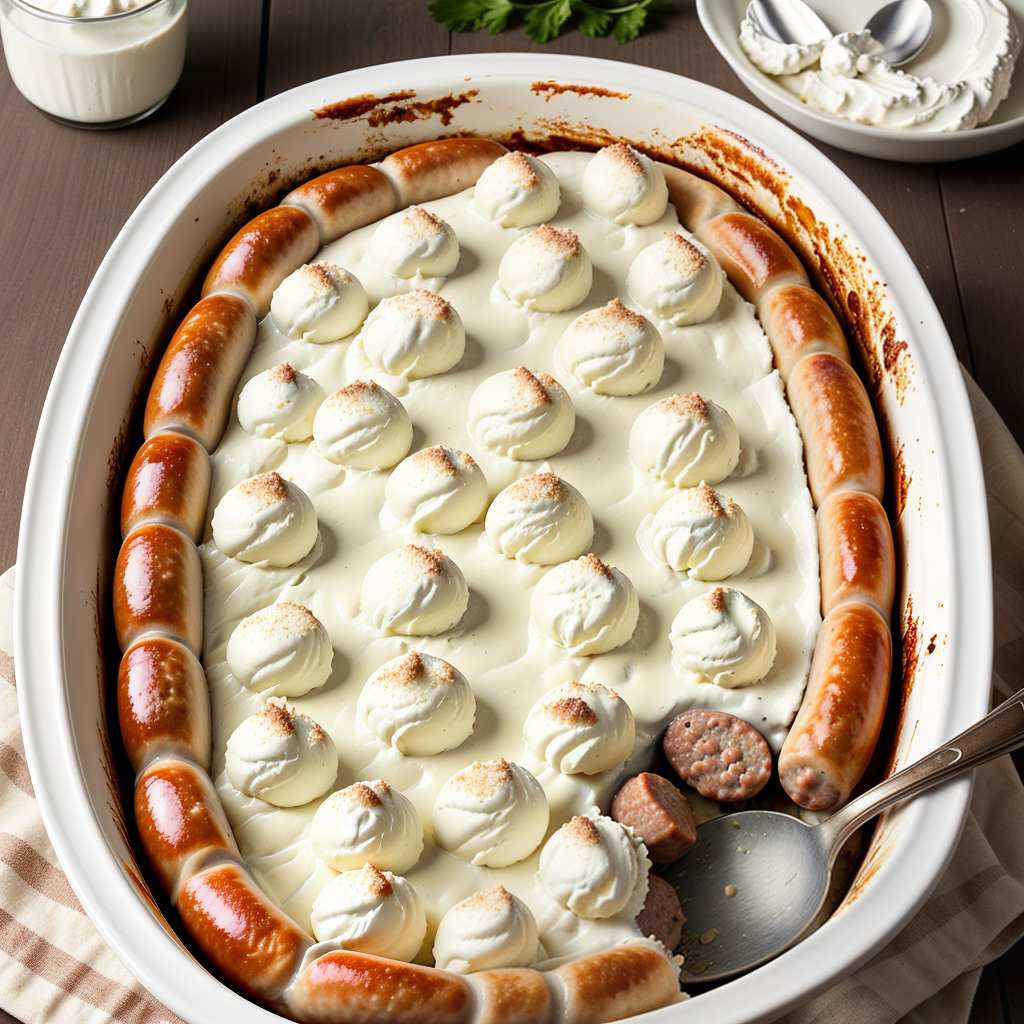 sausage and cream cheese casserole