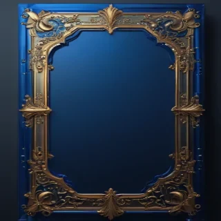 blue borders