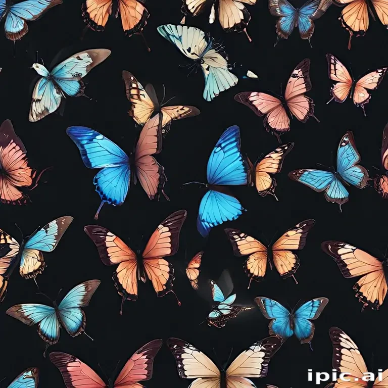butterfly background transparent
