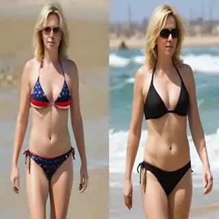 liz cheney bikini