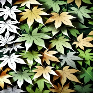 leafy background