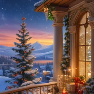 merry christmas phone wallpaper