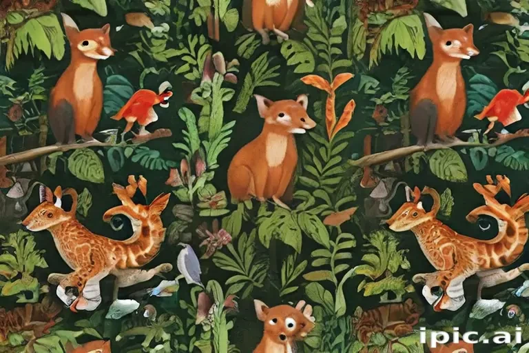 rainforest animals