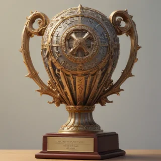 trophy drawing