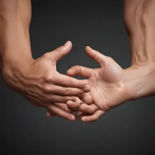 hands reaching out png