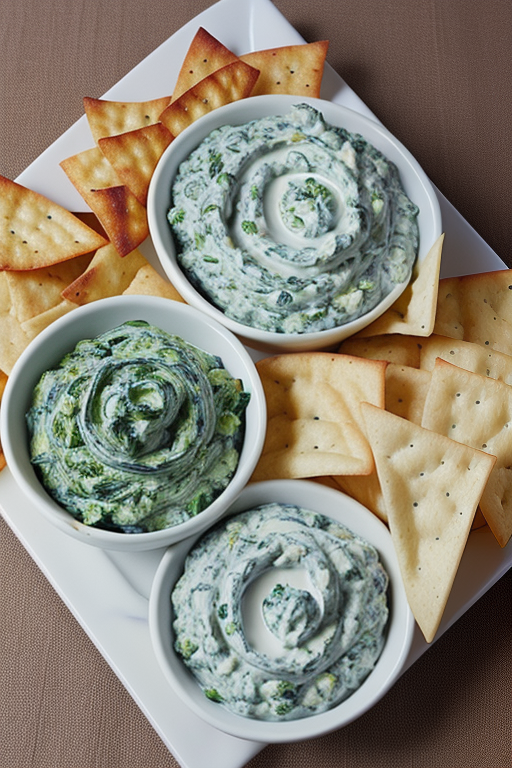 what to eat with spinach dip