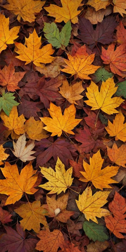autumn leaves iphone wallpaper