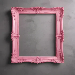 pink frame png