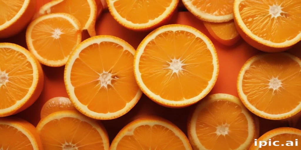 cute orange background