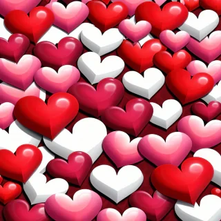 hearts background