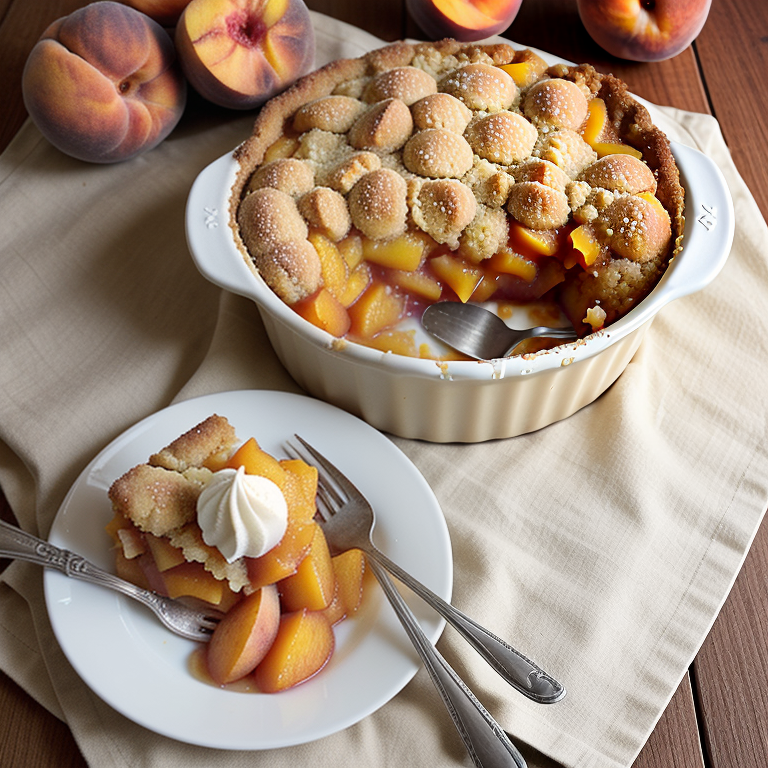 peach cobbler with cake mix and canned peaches
