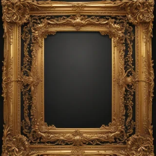 golden frame border