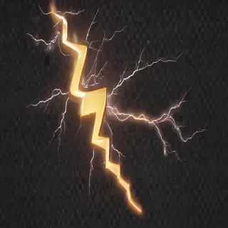 lightning bolt transparent