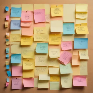 sticky notes png transparent