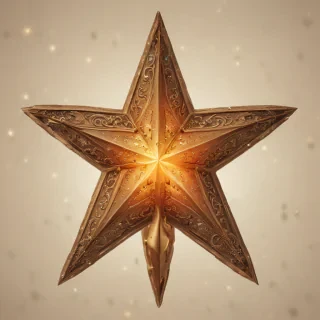 christmas star clipart free