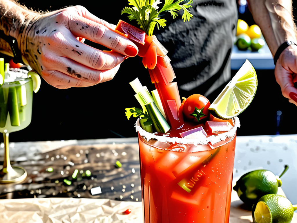 garnish for a bloody mary