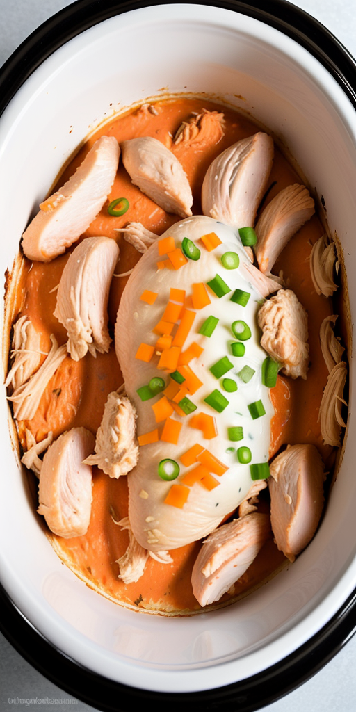 buffalo chicken dip slow cooker raw chicken