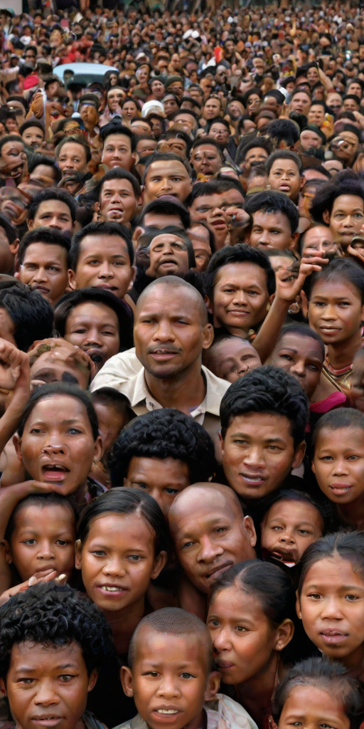 crowded png