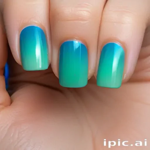 blue green gradient