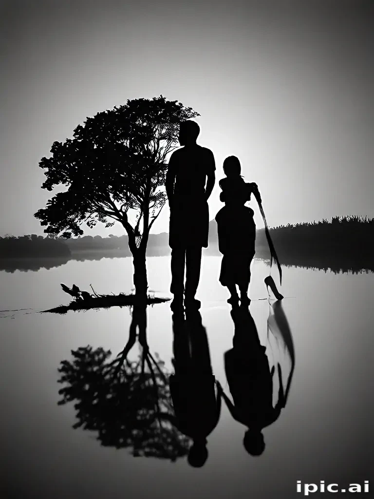 couple silhouette