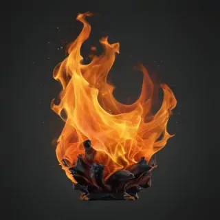 flames transparent background