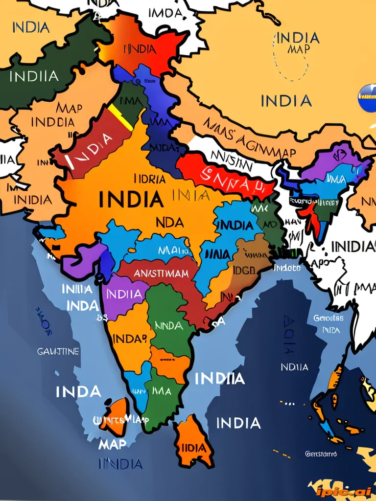 india map