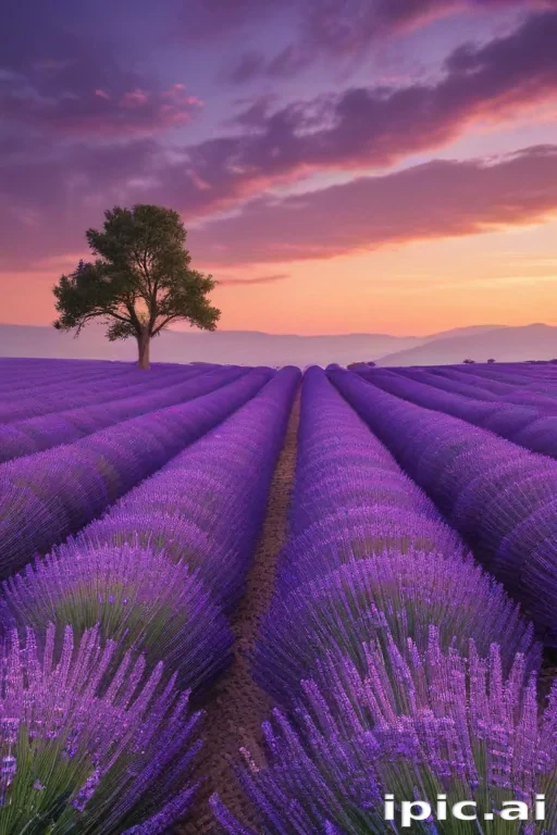 lavender phone background
