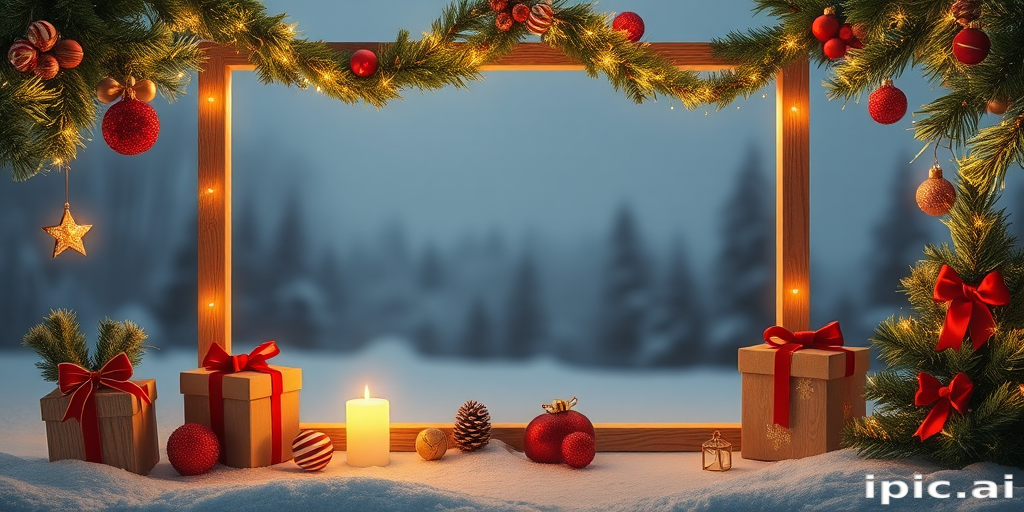 frame for xmas