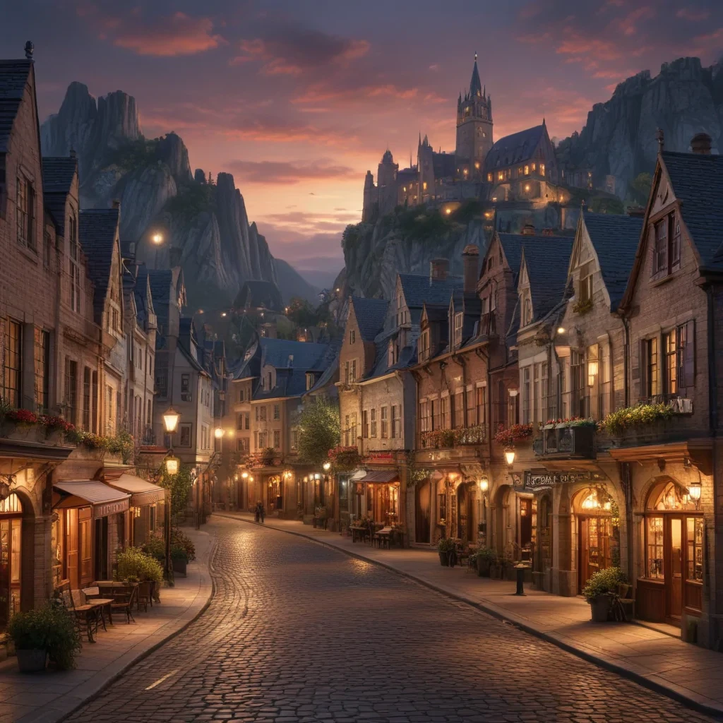 town background