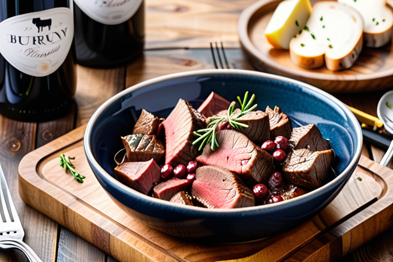 what to serve with beef burgundy