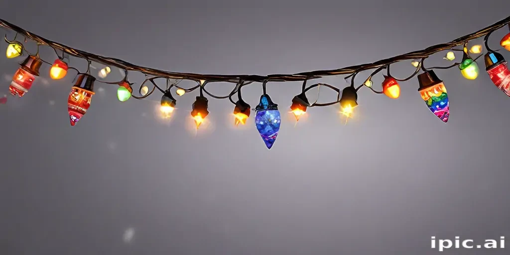 xmas lights png