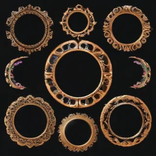 circle frame clipart