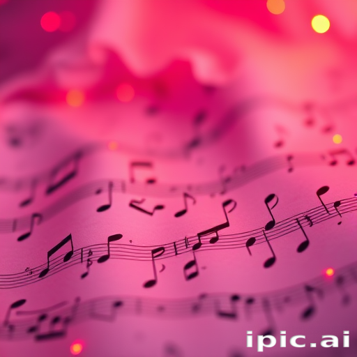 notes music background
