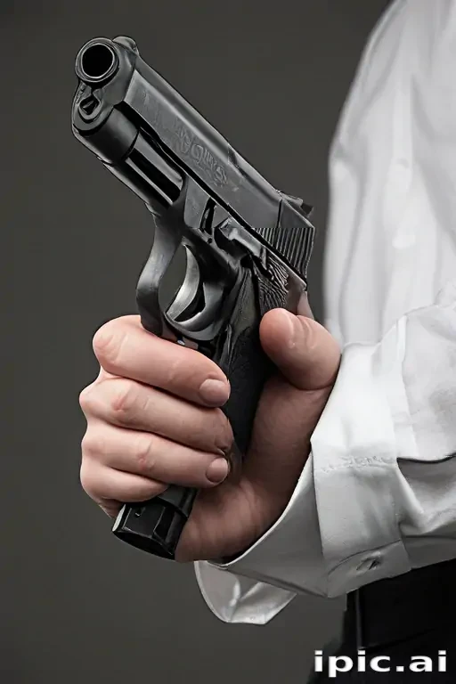 holding gun png
