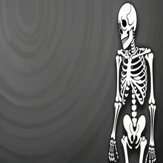 skeleton wallpaper iphone
